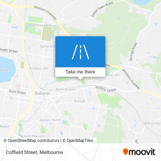 Coffield Street map