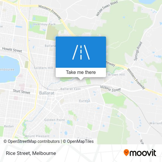 Rice Street map