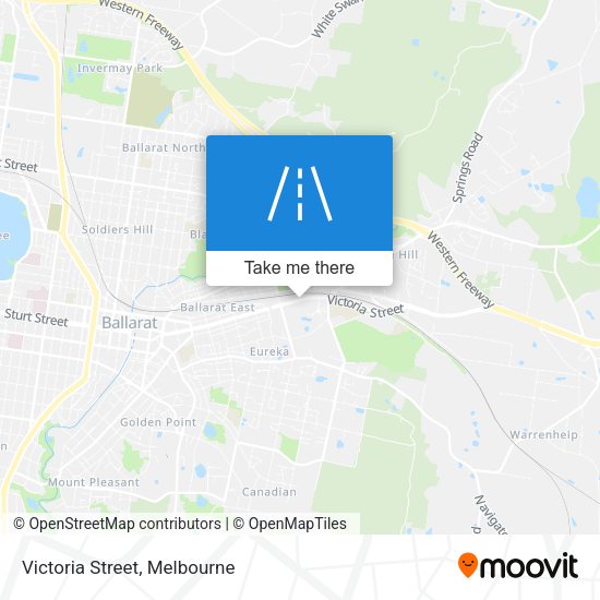 Victoria Street map