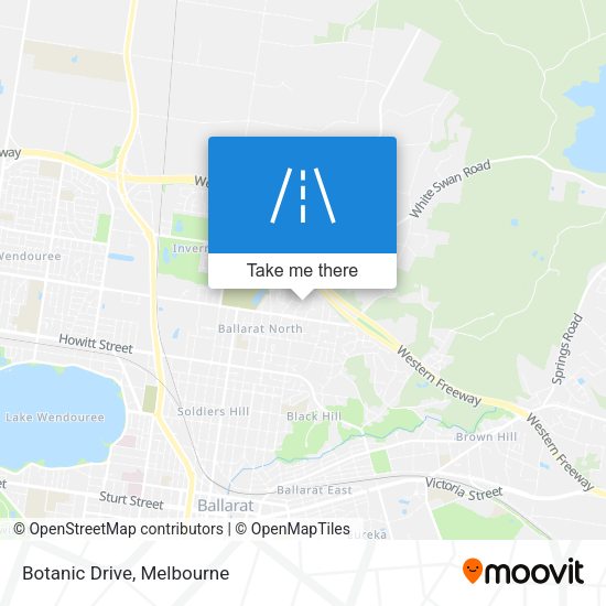 Botanic Drive map