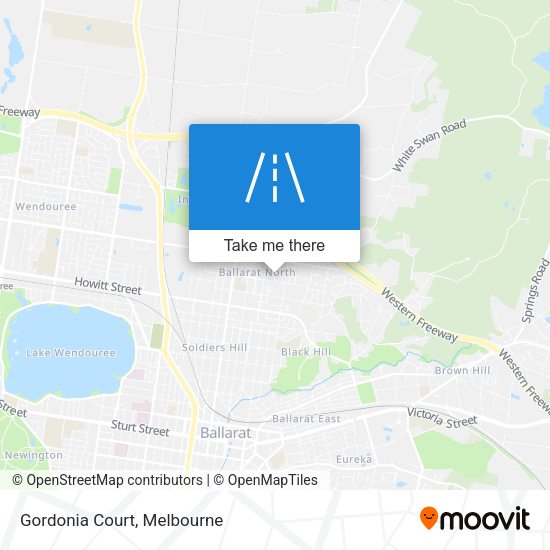 Gordonia Court map