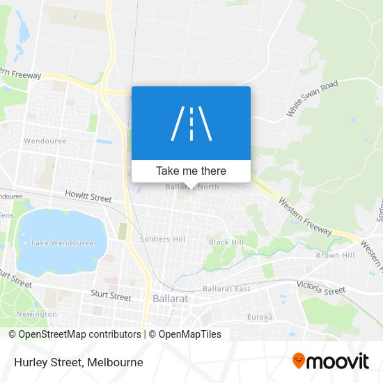 Hurley Street map