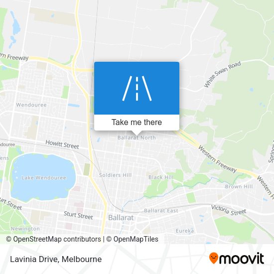 Lavinia Drive map