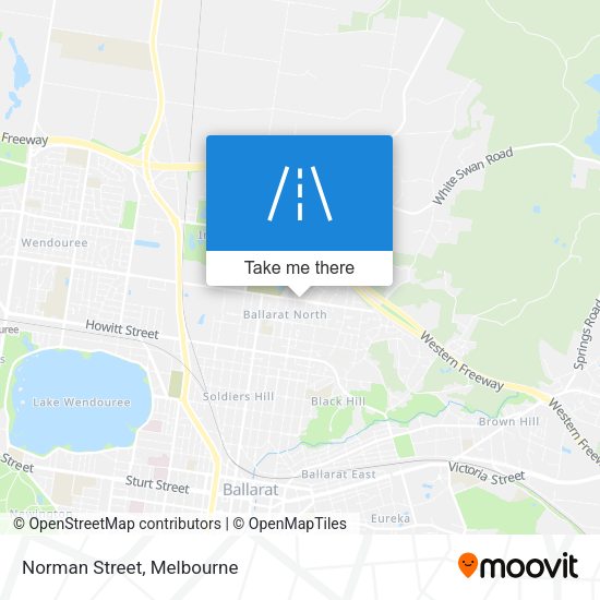 Norman Street map