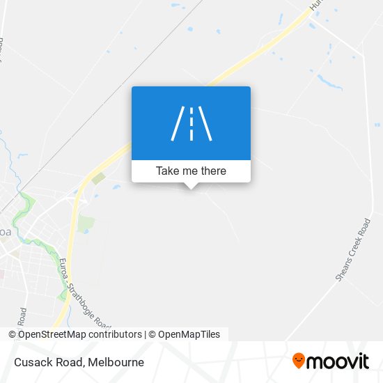 Cusack Road map
