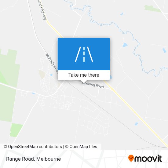 Range Road map