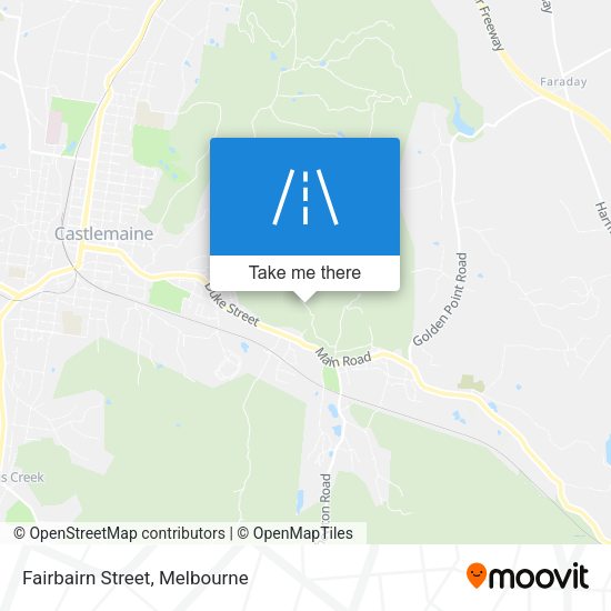 Fairbairn Street map