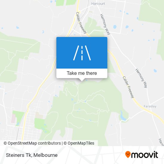 Steiners Tk map