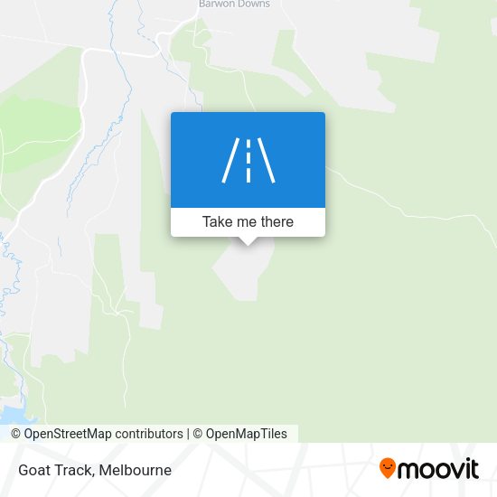 Goat Track map
