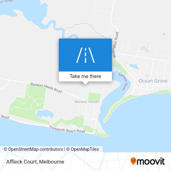 Affleck Court map