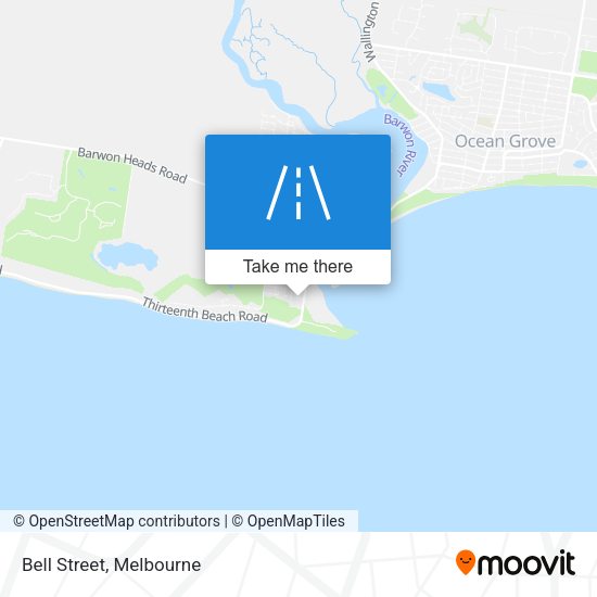 Bell Street map
