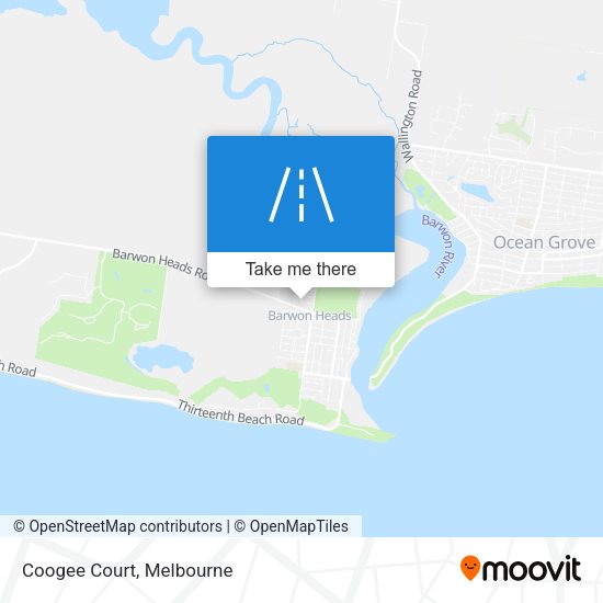 Coogee Court map