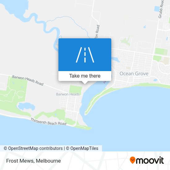 Frost Mews map