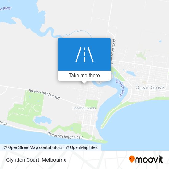 Glyndon Court map