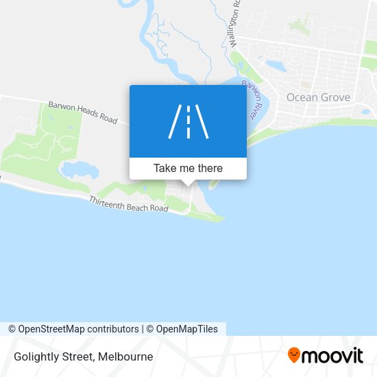 Golightly Street map