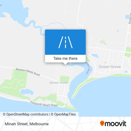 Minah Street map