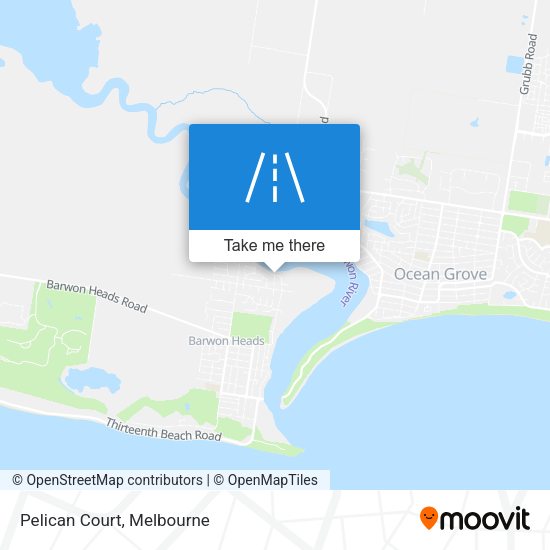 Pelican Court map
