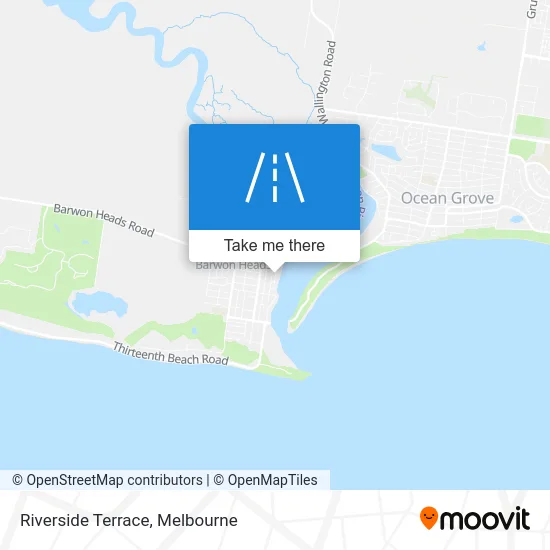 Riverside Terrace map