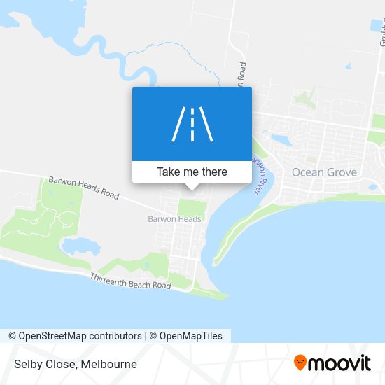 Selby Close map