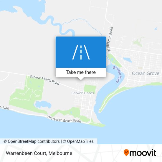 Warrenbeen Court map
