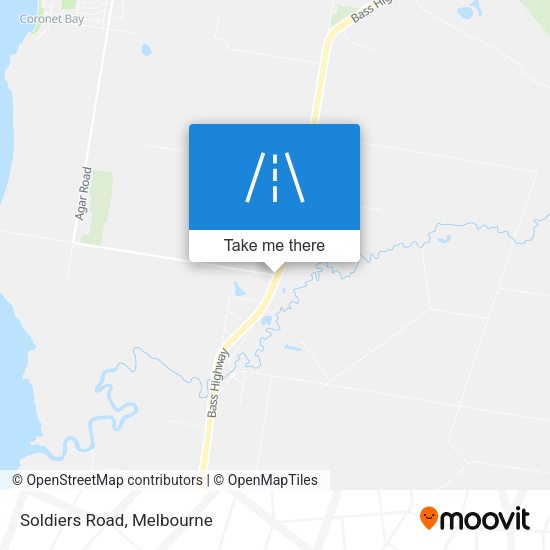 Soldiers Road map
