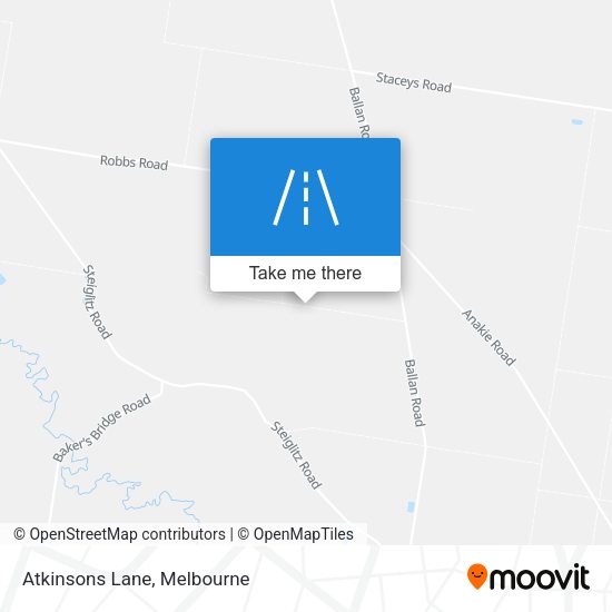 Atkinsons Lane map