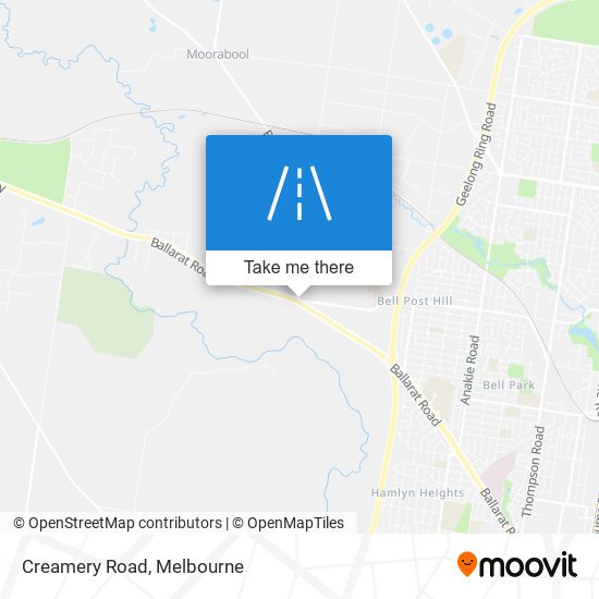 Creamery Road map