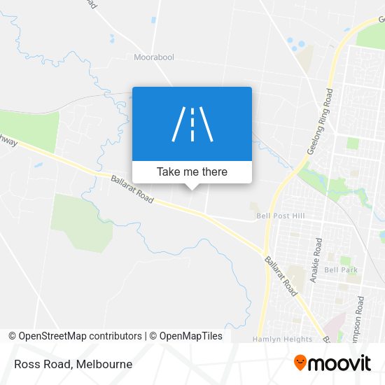 Ross Road map