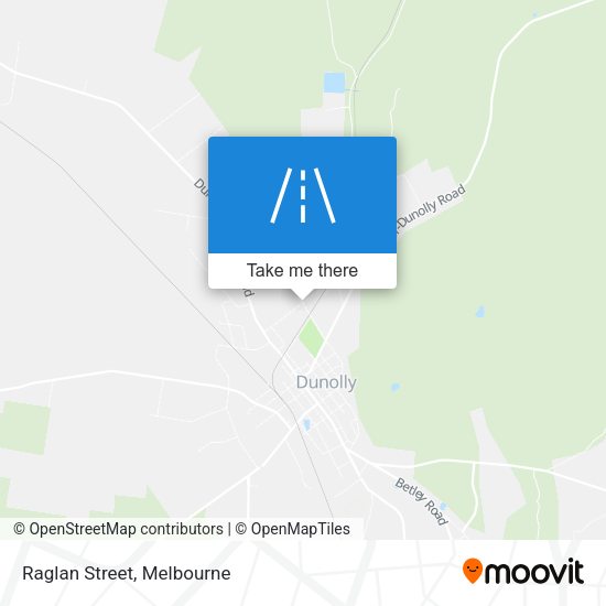 Raglan Street map