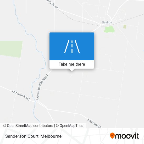 Sanderson Court map
