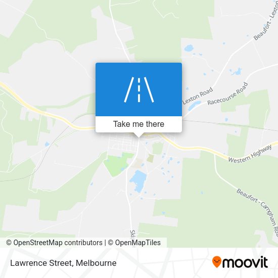 Lawrence Street map