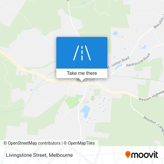 Livingstone Street map