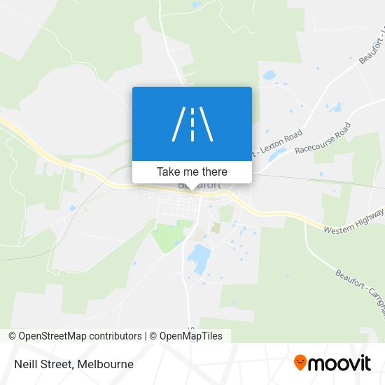 Neill Street map