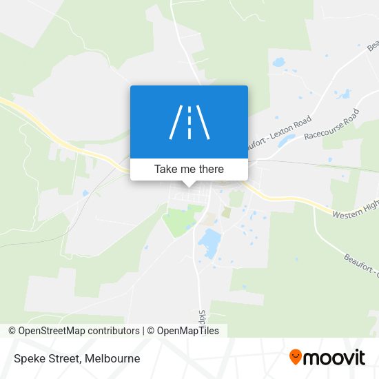 Speke Street map