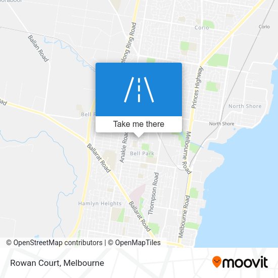 Rowan Court map