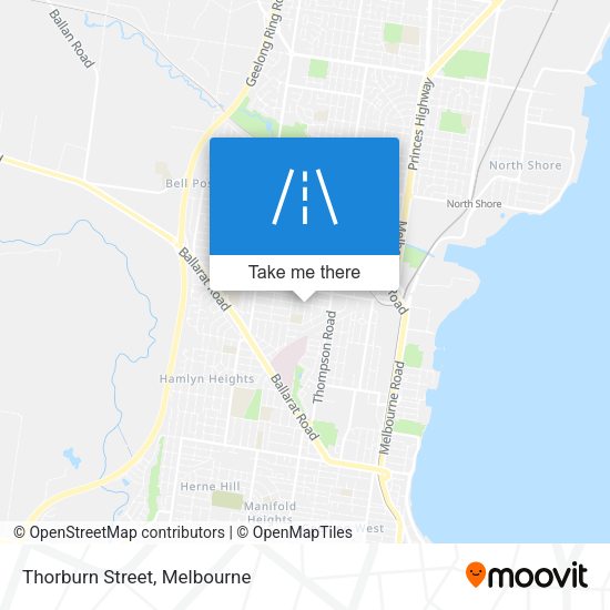 Thorburn Street map