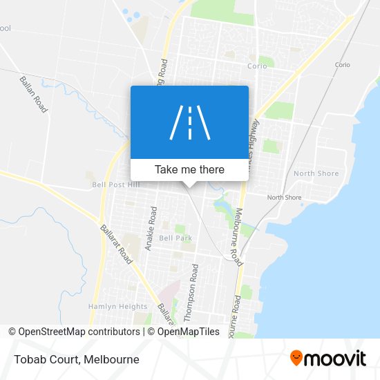 Tobab Court map