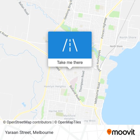 Yaraan Street map
