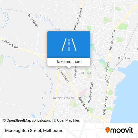 Mcnaughton Street map