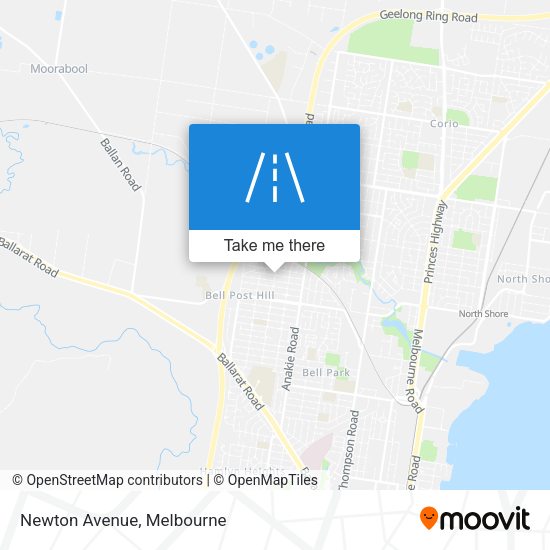 Newton Avenue map