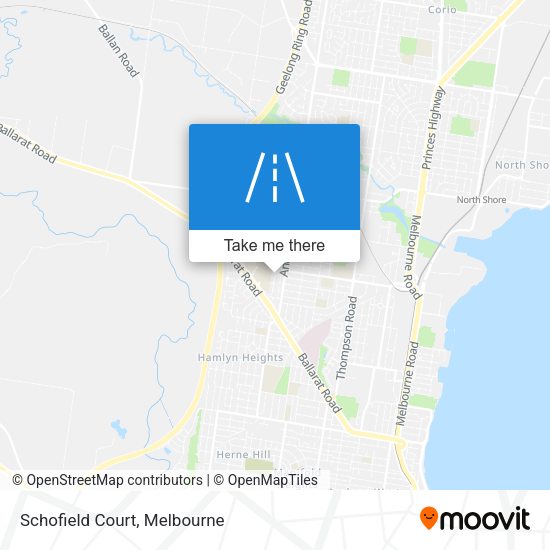 Schofield Court map