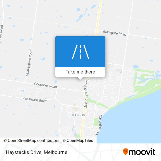 Haystacks Drive map