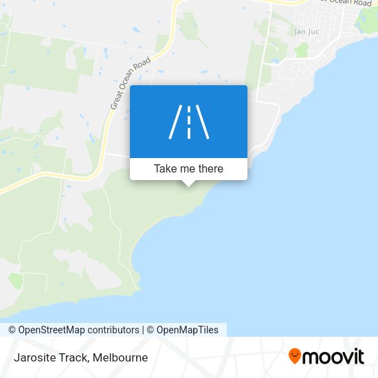 Jarosite Track map