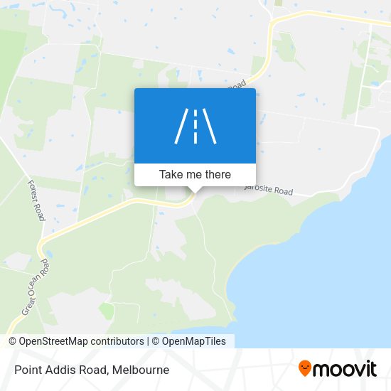 Point Addis Road map