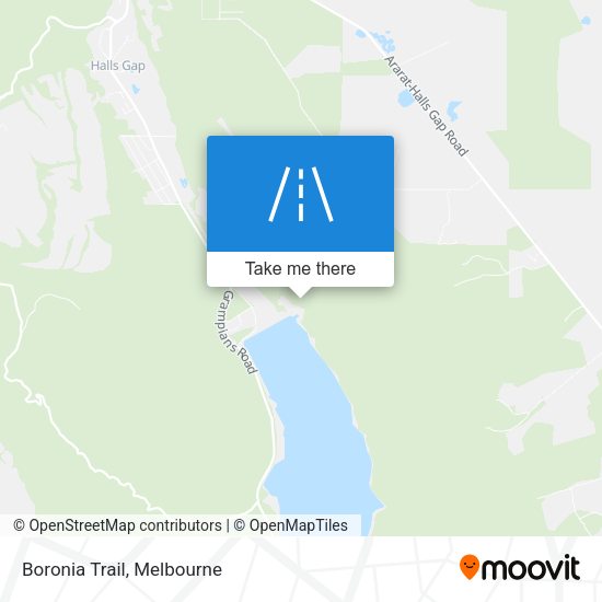 Boronia Trail map
