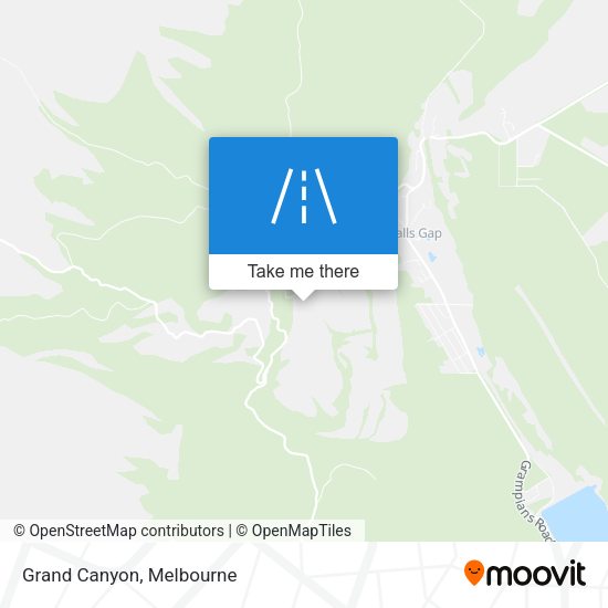 Grand Canyon map