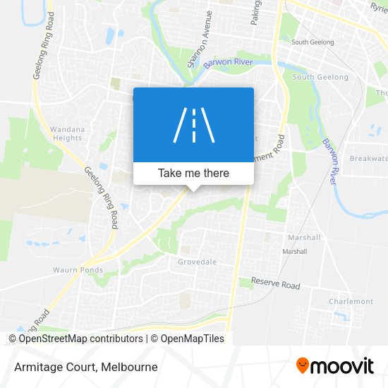 Armitage Court map