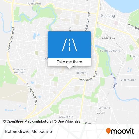 Bohan Grove map