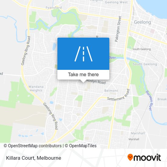 Killara Court map