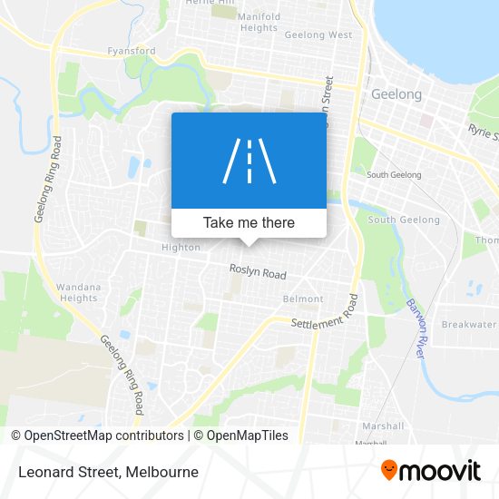 Leonard Street map